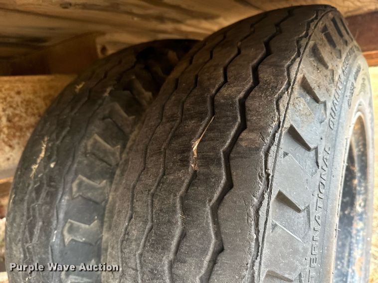 image for item DX1335 Shop built equipment trailer