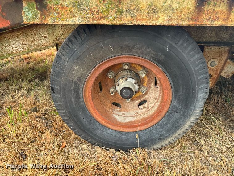 image for item DX1335 Shop built equipment trailer