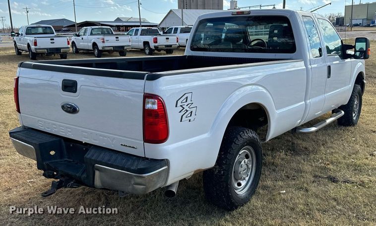 image for item DX3789 2015 Ford F250 Super Duty SuperCab pickup truck