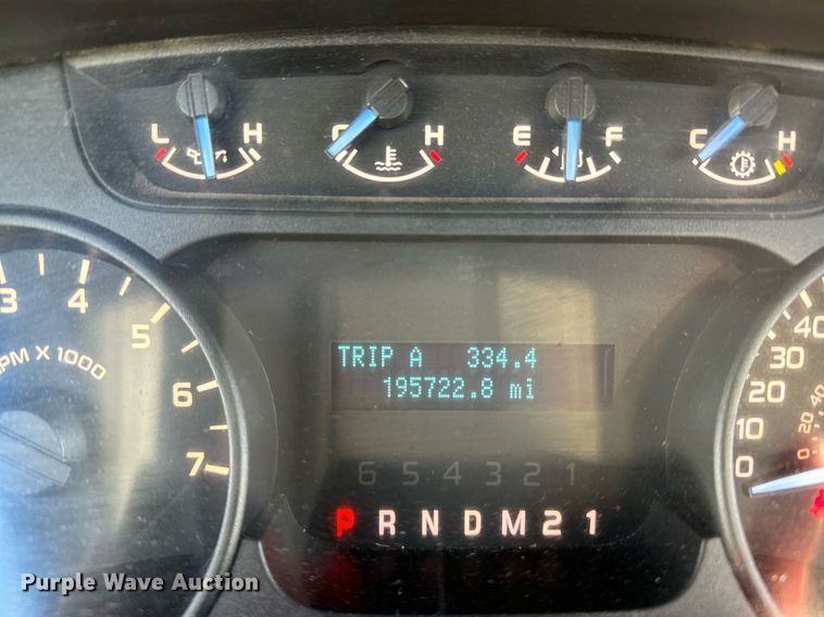 image for item DX3792 2011 Ford F150 SuperCab pickup truck