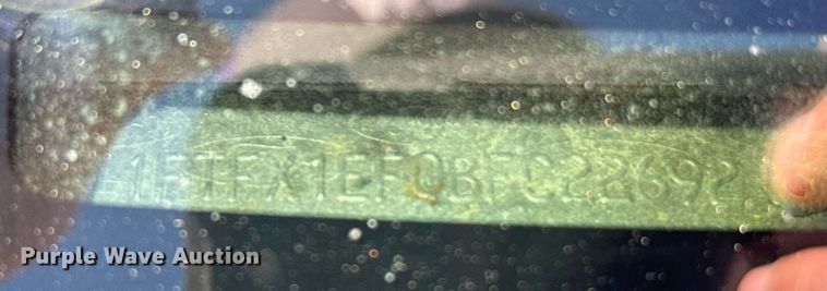 image for item DX3792 2011 Ford F150 SuperCab pickup truck