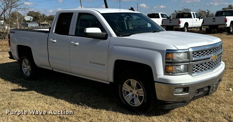 image for item DX3793 2015 Chevrolet Silverado 1500 Double Cab pickup truck