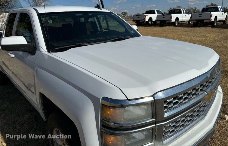 image for item DX3793 2015 Chevrolet Silverado 1500 Double Cab pickup truck