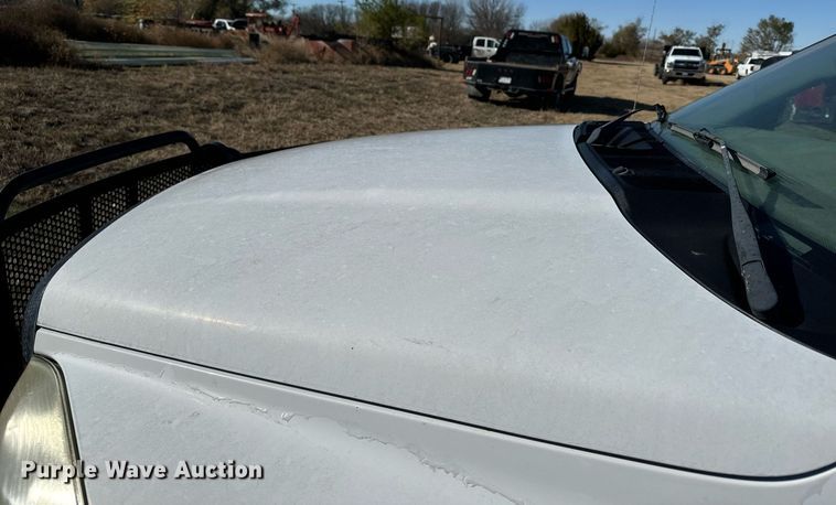 image for item DX3802 2008 Dodge Ram 5500HD Quad Cab flatbed truck