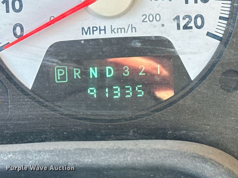 image for item DX3802 2008 Dodge Ram 5500HD Quad Cab flatbed truck