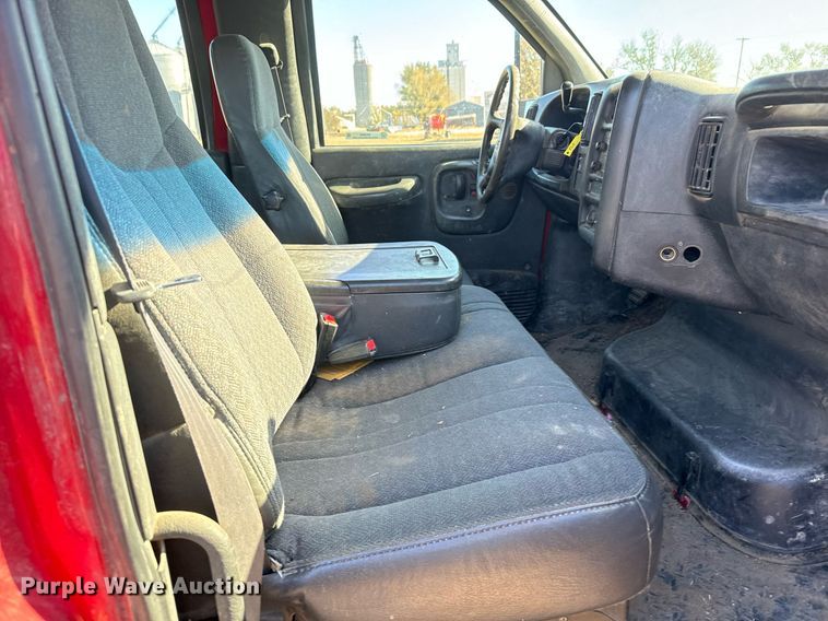 image for item DX3805 2004 GMC C4500 flatbed truck