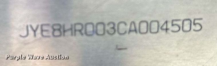 image for item DX3816 2012 Yamaha Nytro snowmobile