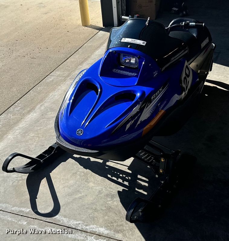 image for item DX3817 2014 Yamaha 120 SRX snowmobile