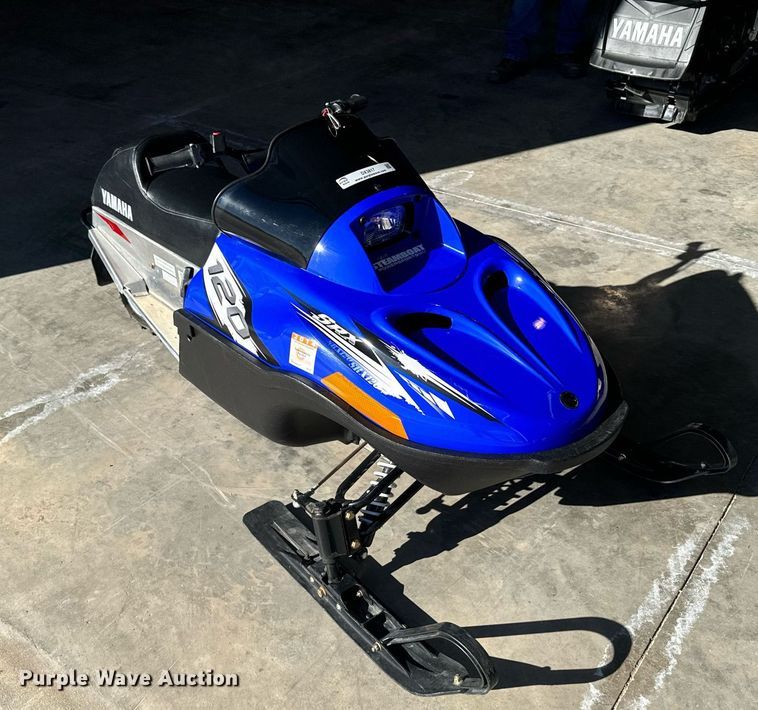 image for item DX3817 2014 Yamaha 120 SRX snowmobile