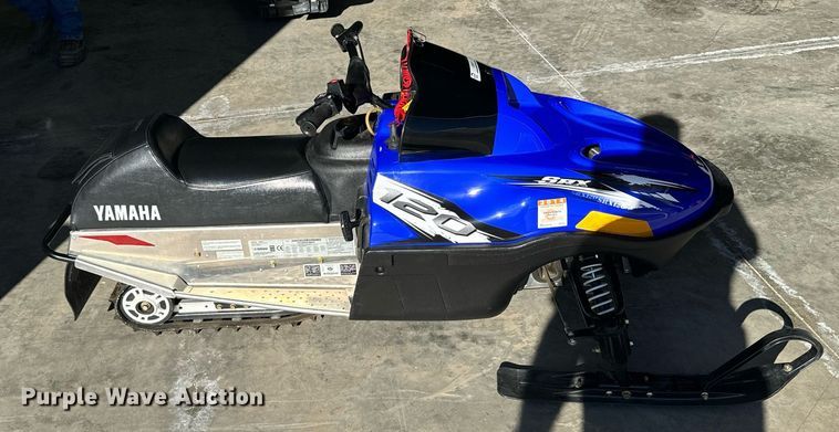 image for item DX3817 2014 Yamaha 120 SRX snowmobile