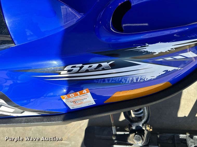 image for item DX3817 2014 Yamaha 120 SRX snowmobile