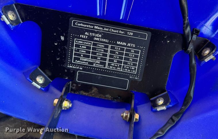 image for item DX3817 2014 Yamaha 120 SRX snowmobile