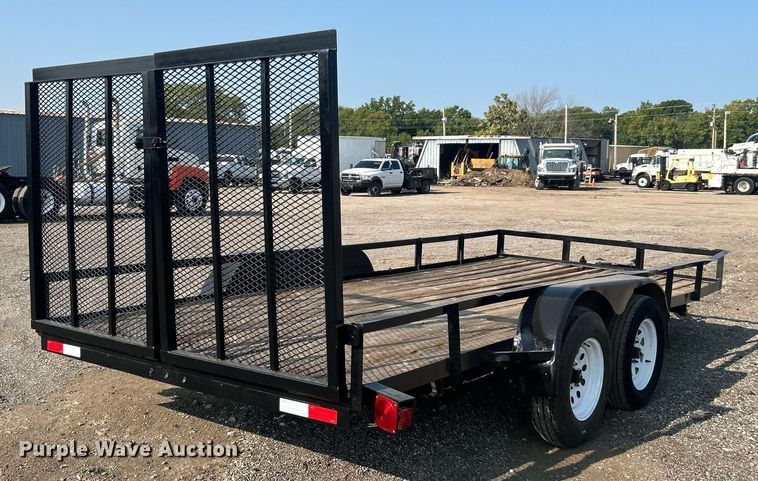 image for item EG1048 2009 Wilson Bulldog Trailers utility trailer