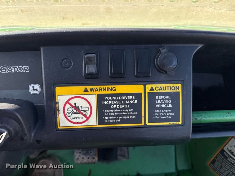 image for item EG2241 2012 John Deere Gator utility vehicle