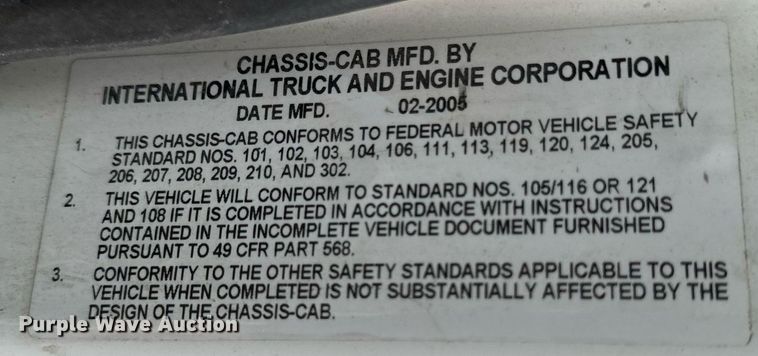 image for item EG6855 2006 International 4300 SBA bucket truck