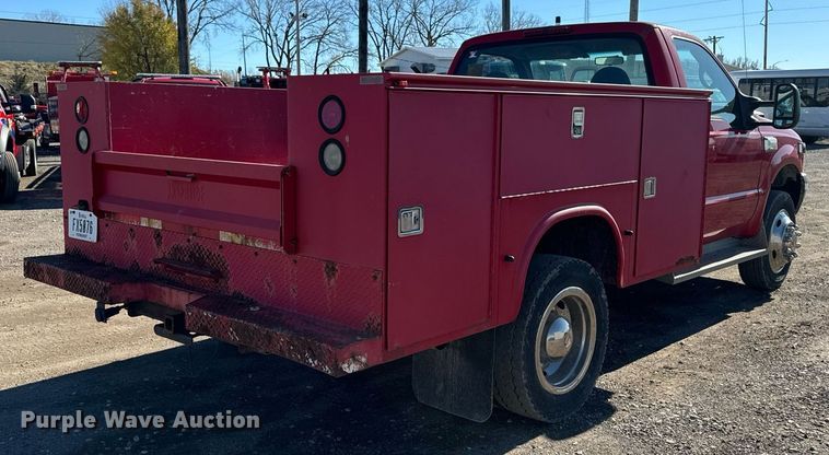 image for item EG6954 2002 Ford F550 utility / service truck