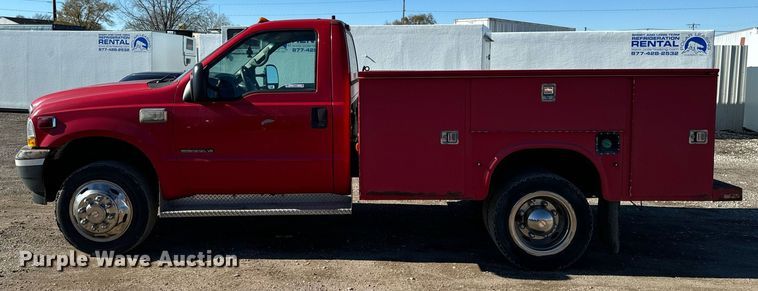 image for item EG6954 2002 Ford F550 utility / service truck