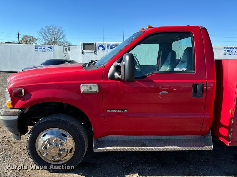 image for item EG6954 2002 Ford F550 utility / service truck