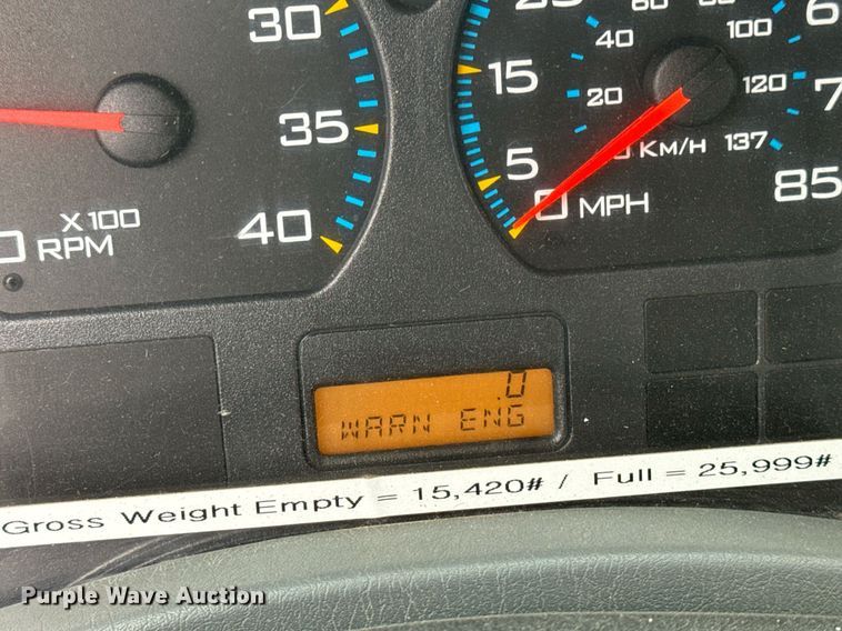 image for item EG6957 2007 International 4300 SBA flatbed truck