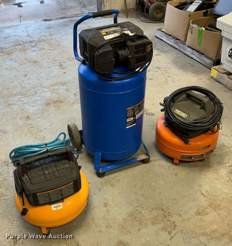 image for item EG6987 (3) air compressors