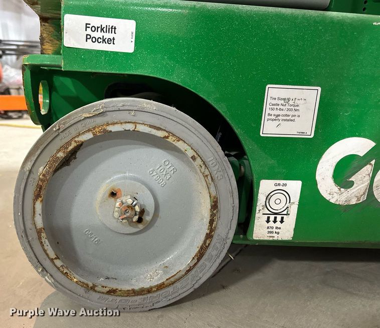 image for item EG7016 2016 Genie GR-20 vertical lift