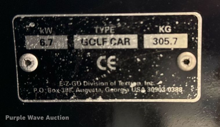 image for item EG7888 2000 EZ-GO golf cart