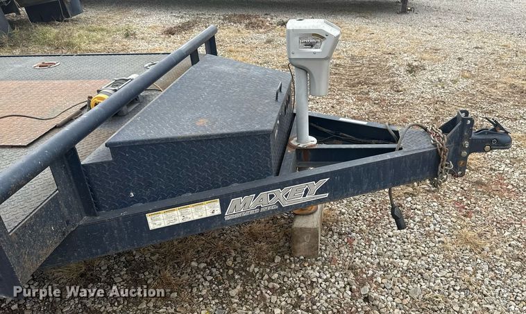 image for item EG7902 2014 Maxey MaxxD Trailers equipment trailer