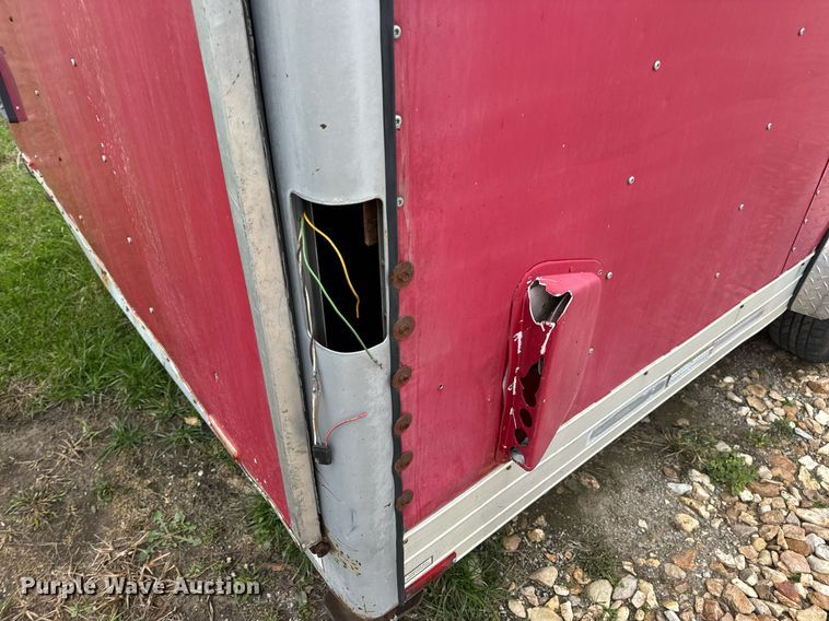 image for item EH7337 2002 Wells Cargo enclosed cargo trailer