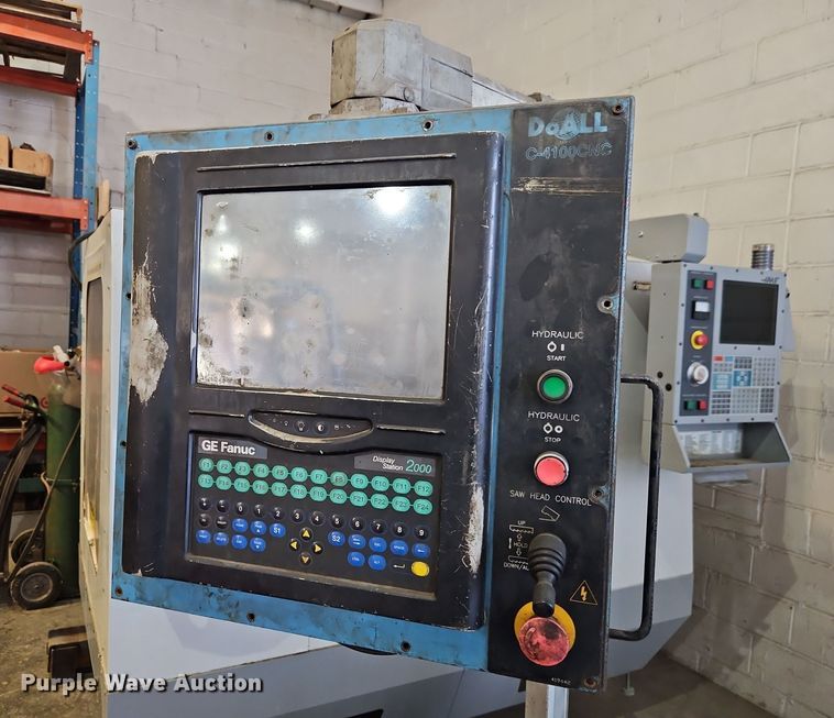 image for item EI8580 DoAll C-4100CNC metal band saw