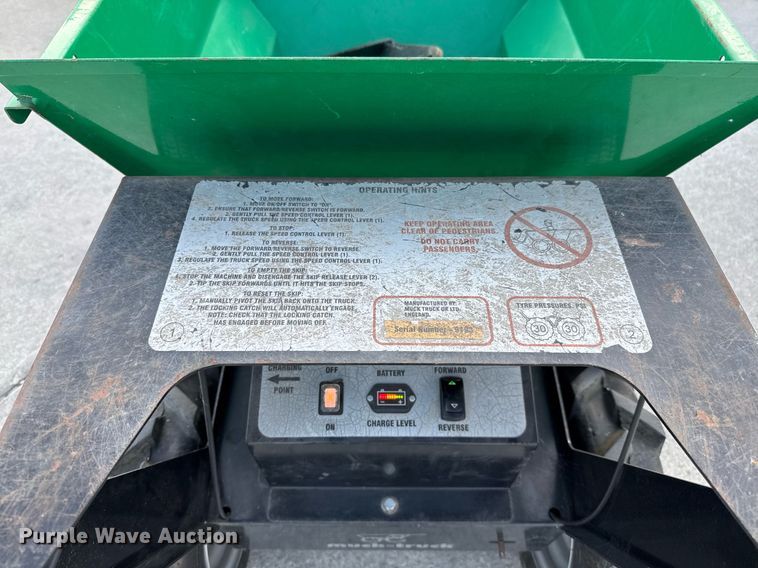 image for item EJ3194 Muck Truck electric wheelbarrow