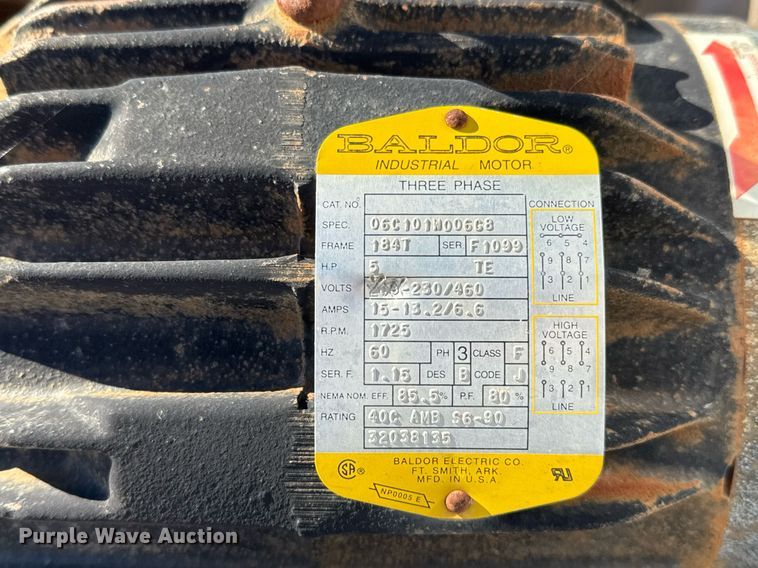 image for item EJ3210 1999 Ingersoll Rand T30 air compressor