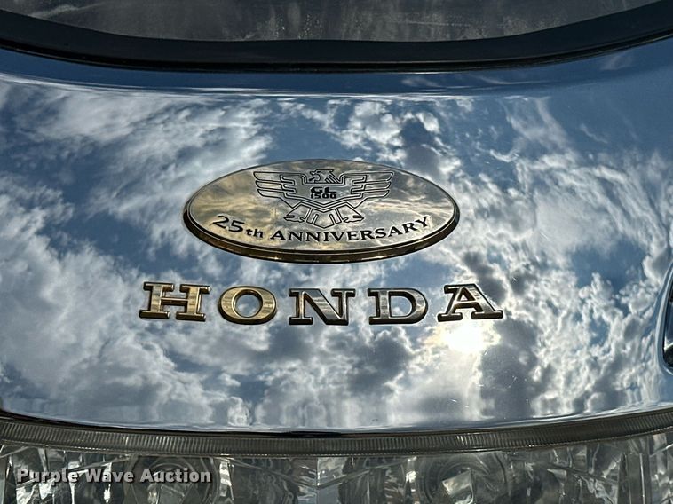 image for item EJ4930 2000 Honda Goldwing 25th Anniversary  motorcycle