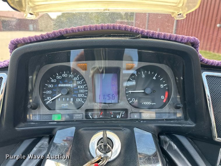 image for item EJ4930 2000 Honda Goldwing 25th Anniversary  motorcycle