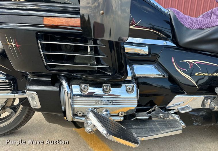 image for item EJ4930 2000 Honda Goldwing 25th Anniversary  motorcycle