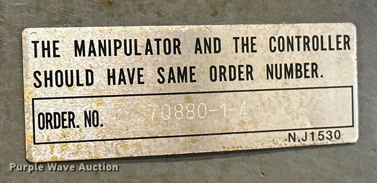 image for item EJ5100 Motoman ES165NT robotic welder