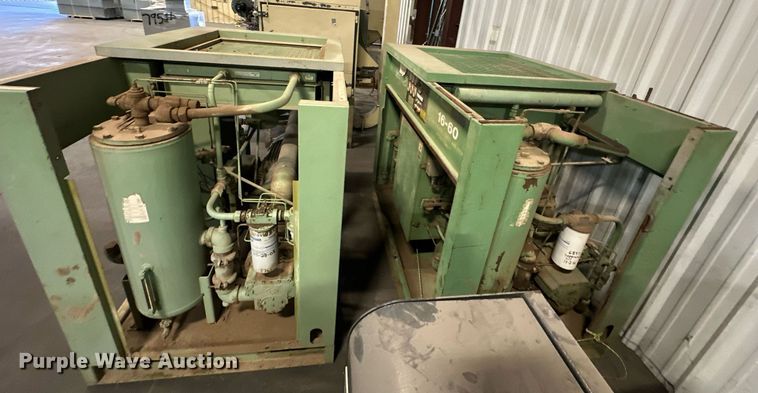 image for item EJ5101 (2) Sullair air compressors