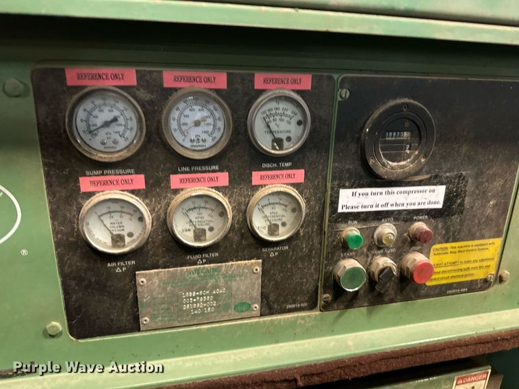 image for item EJ5101 (2) Sullair air compressors