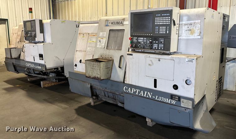 image for item EJ5102 (2) Okuma Captain L370MW CNC lathes