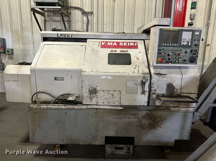 image for item EJ5107 Yama Seiki GA-360 CNC Lathe