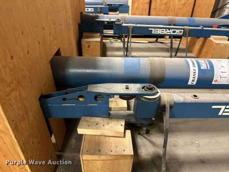 image for item EJ5121 (2) Gorbel jib cranes