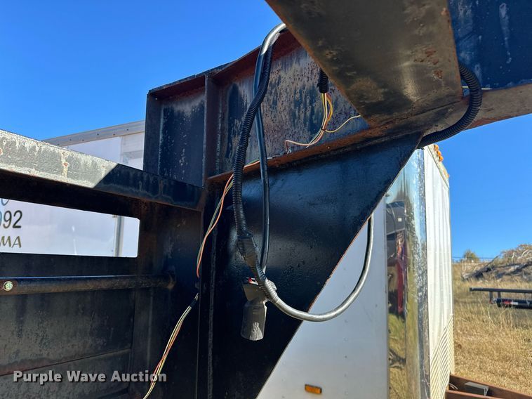 image for item EJ5154 Shop built flatbed trailer