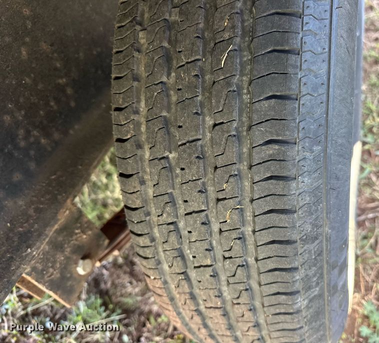 image for item EJ5154 Shop built flatbed trailer