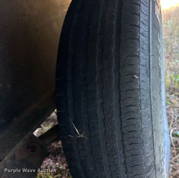 image for item EJ5154 Shop built flatbed trailer