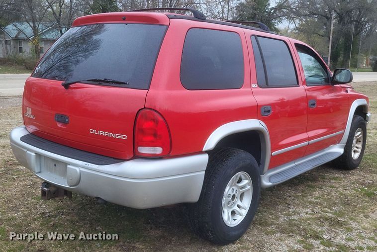 image for item EJ8107 2002 Dodge Durango SLT SUV