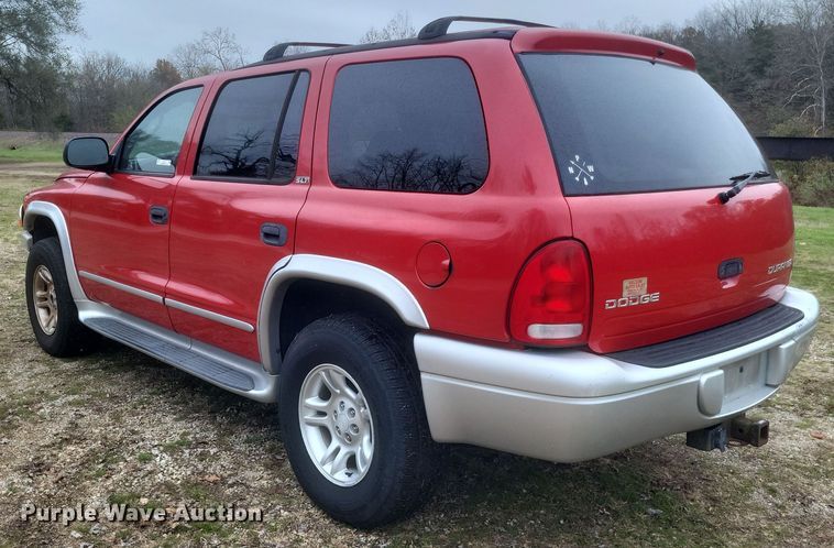image for item EJ8107 2002 Dodge Durango SLT SUV