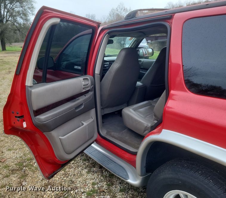 image for item EJ8107 2002 Dodge Durango SLT SUV