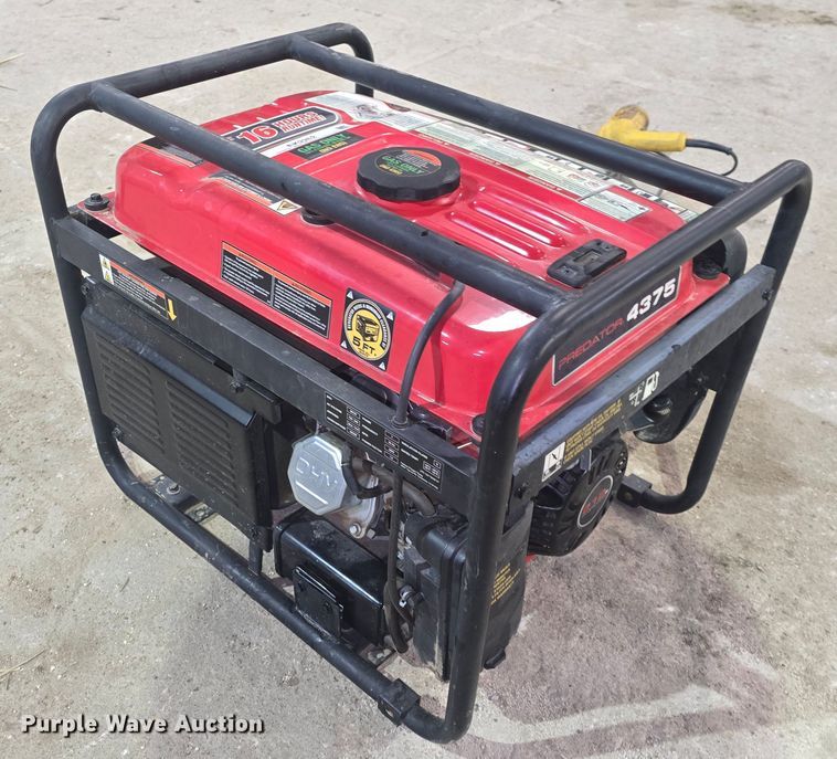 image for item EK2262 Predator 4375 generator