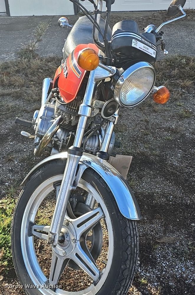 image for item EK2381 1978 Honda Hawk motorcycle