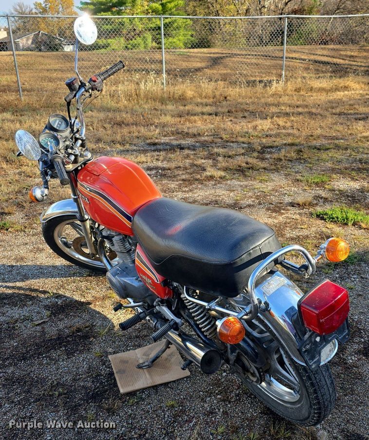 image for item EK2381 1978 Honda Hawk motorcycle