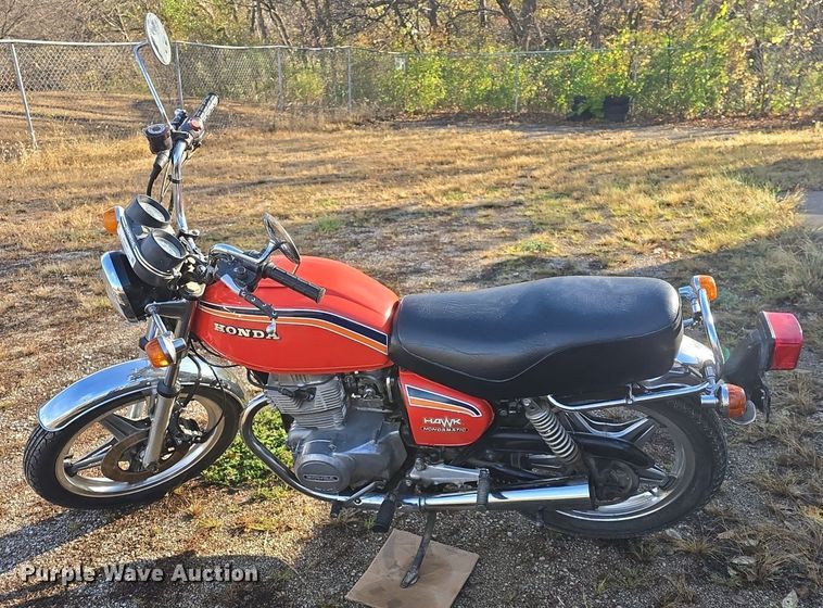 image for item EK2381 1978 Honda Hawk motorcycle